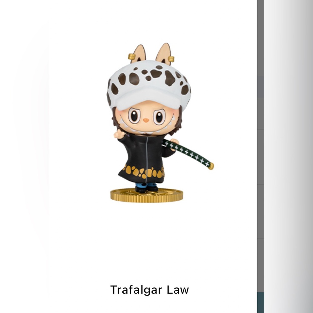 *SOLD* Trafalgar Law! - The Monsters Labubu x One Piece -